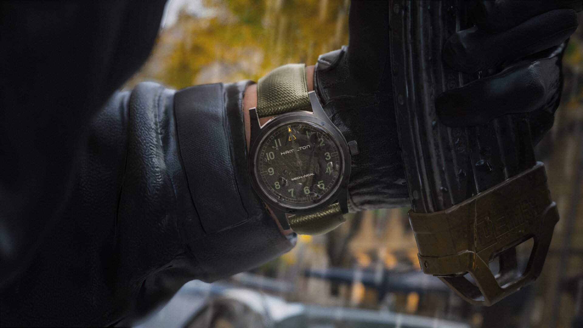 The Hamilton x Modern Warfare 4 collaboration watch.
