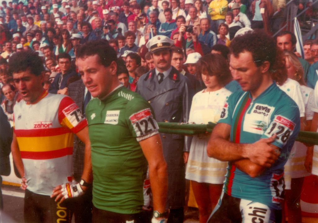 1987 Worlds winner Stephen Roche of Ireland