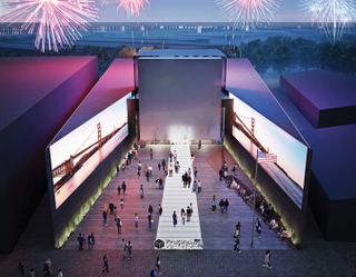 render of USA pavilion at Expo 2025 Osaka