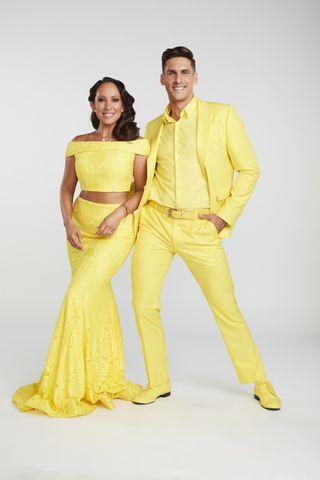 DANCING WITH THE STARS 2021 - ABC's "Dancing with the Stars" stars Cheryl Burke and Cody Rigsby.