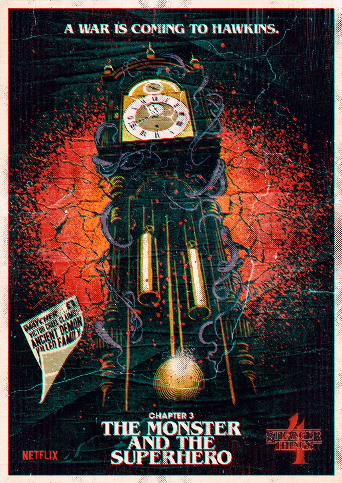 The posters designed by Butcher Billy