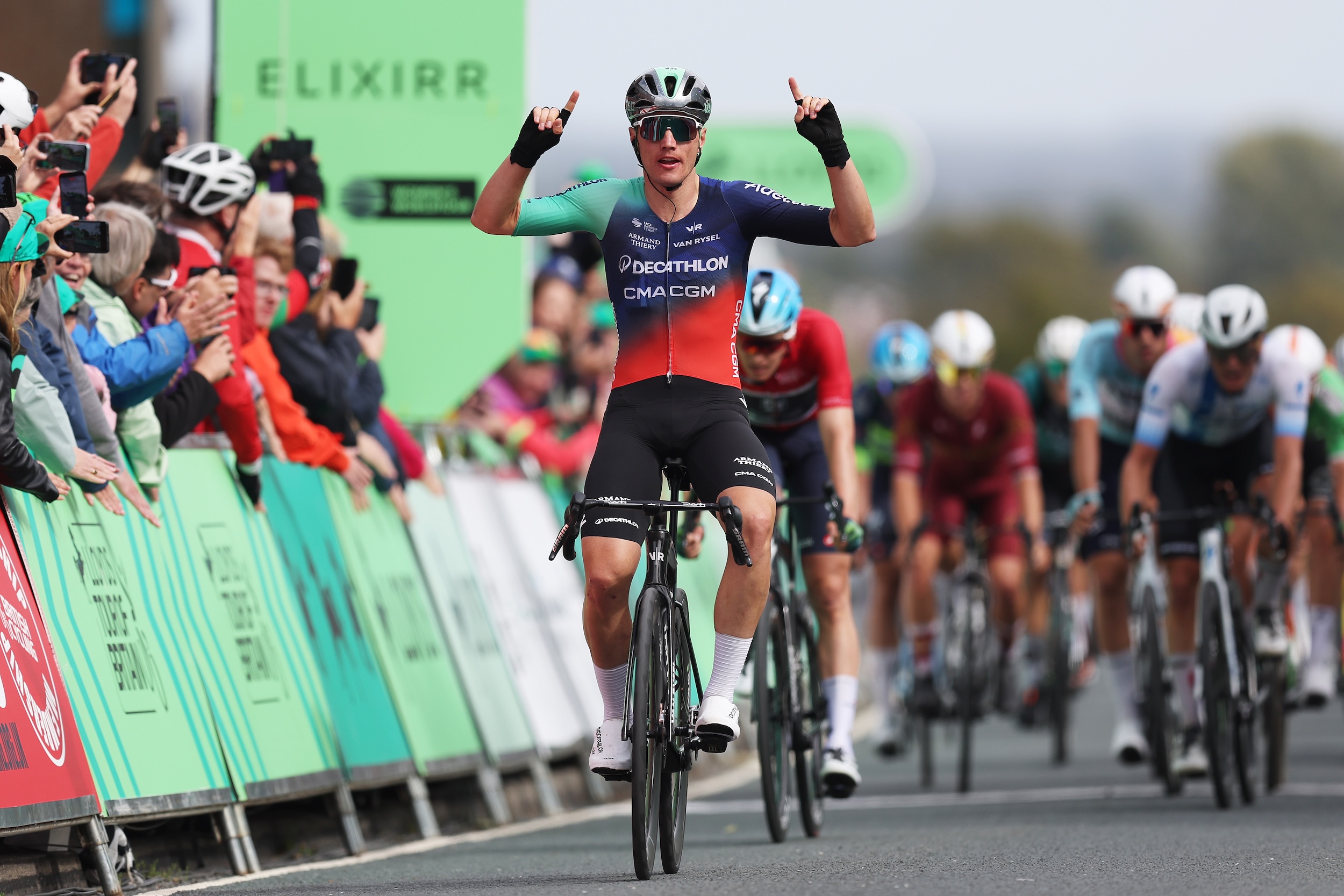 Olav Kooij wins stage three Tour of Britain 2026