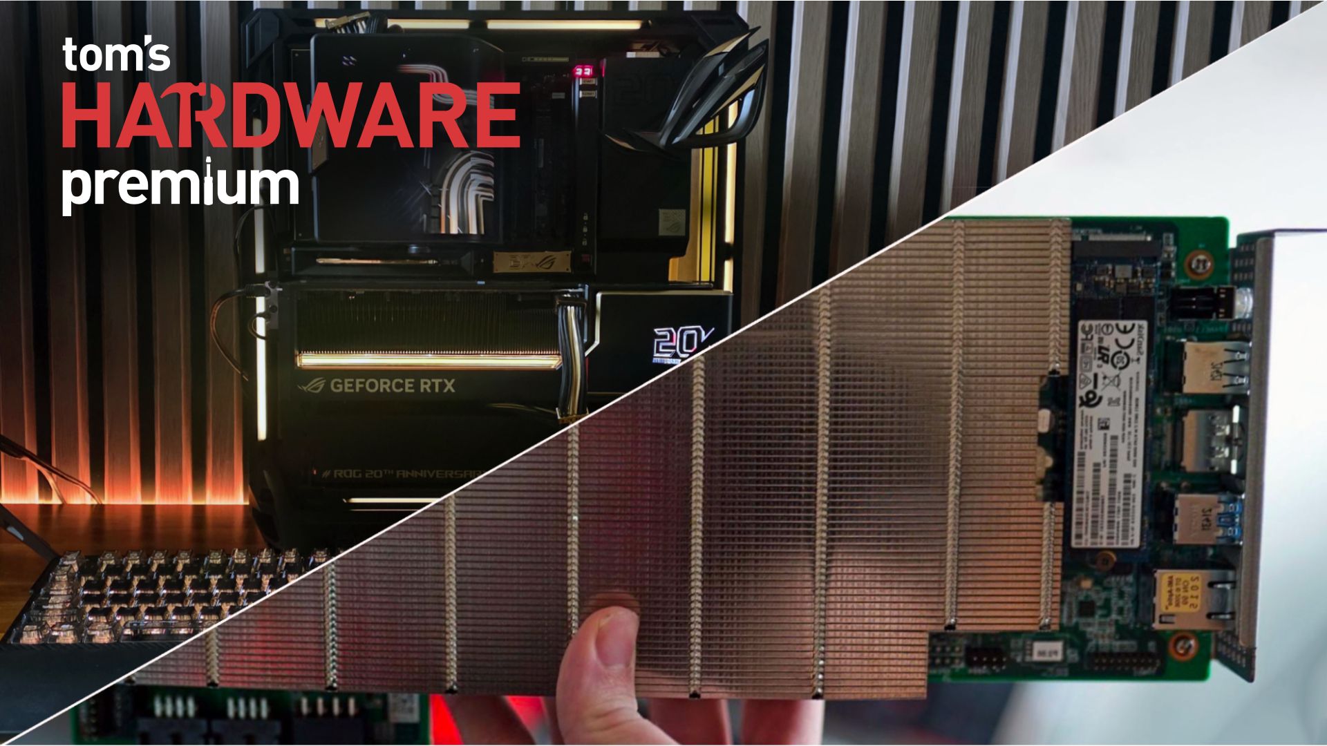 The three-pronged future of custom PC building — from repurposing forgotten parts to ultra-premium works of gaming art