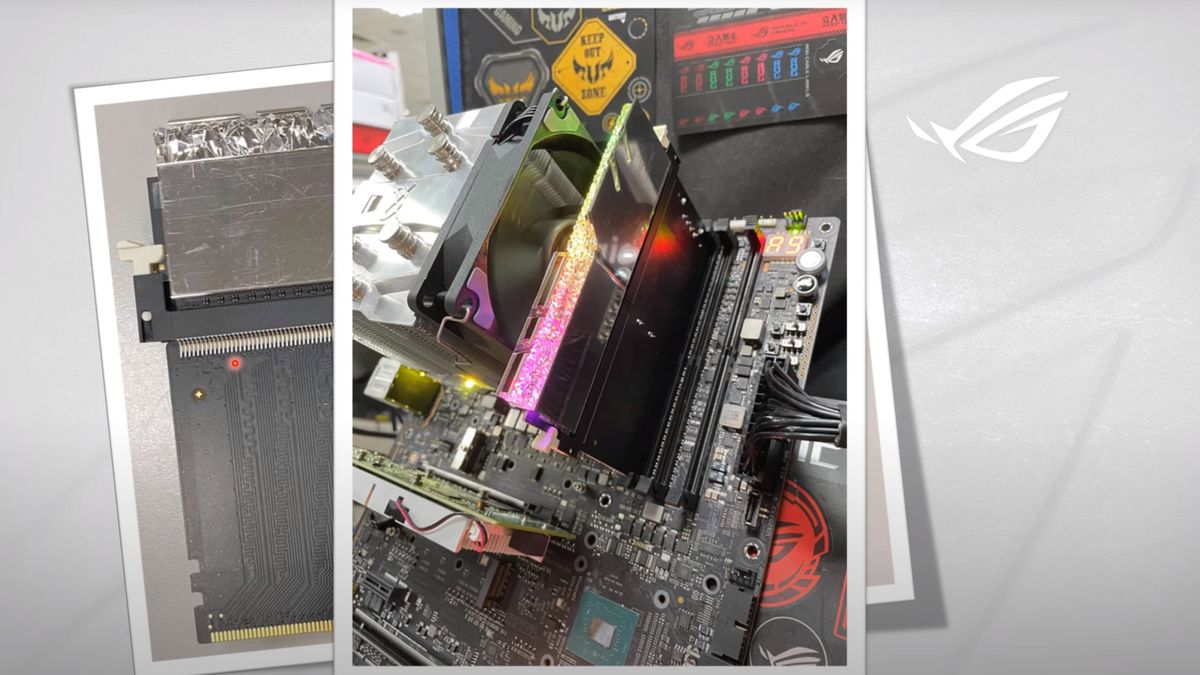 Asus develops a DDR4 to DDR5 adapter card PC Gamer