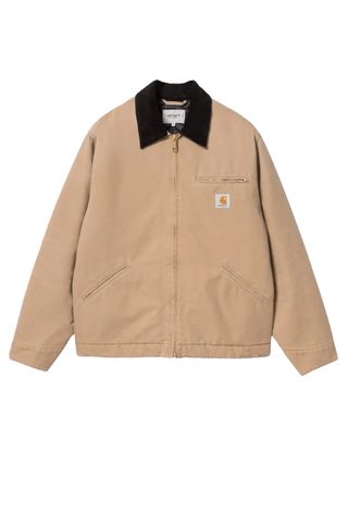 Og Detroit Jacket (winter) | Peanut / Black (aged Canvas)