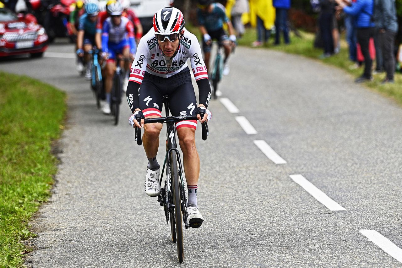Tour de France 2021 - 108th Edition - 16th stage El Pas de la Casa - Saint-Gaudens 169 km - 13/07/2021 - Patrick Konrad (AUT - Bora - Hansgrohe) - photo Gregory Van Gansen/PN/BettiniPhoto&Acirc;&copy;2021
