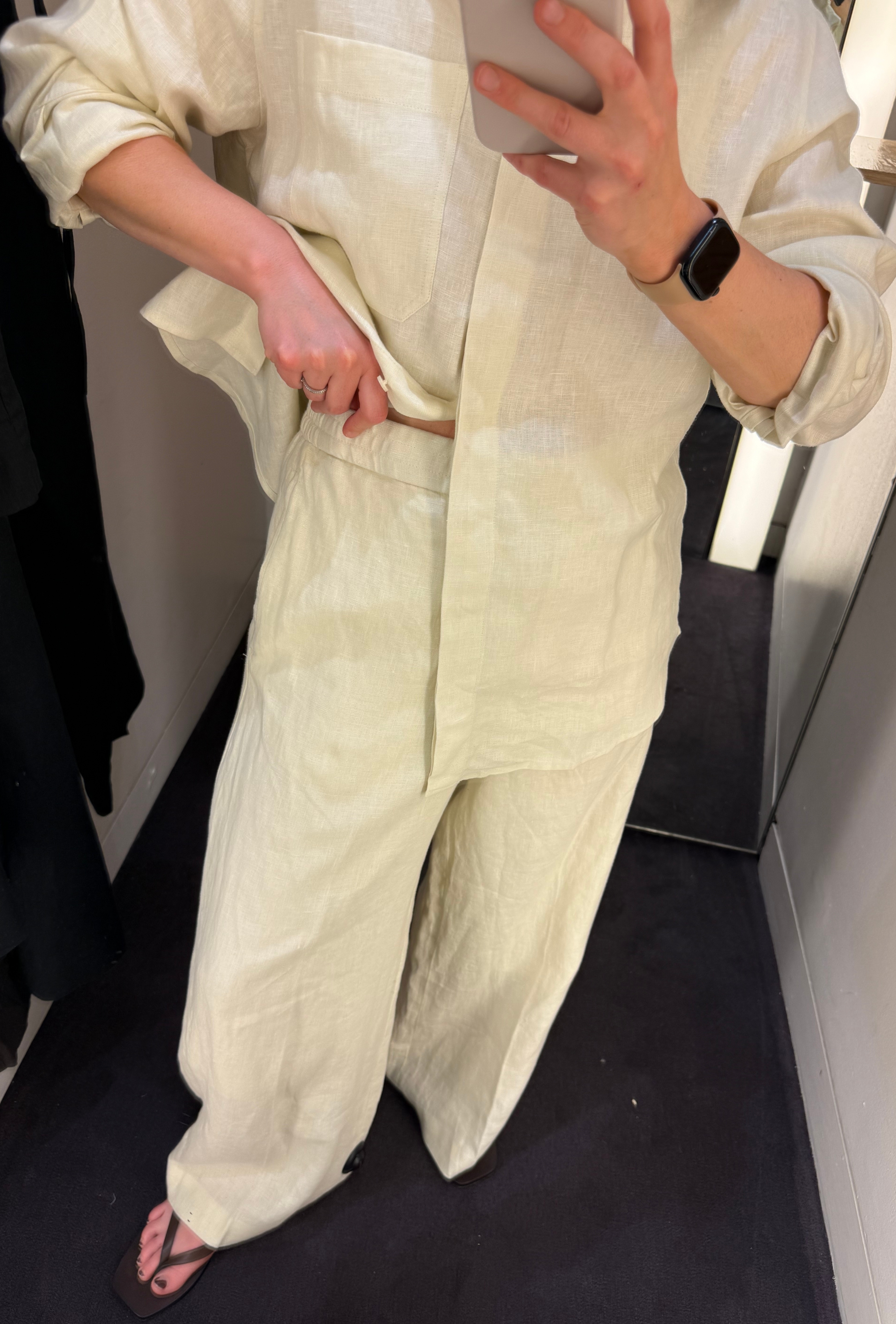 COS linen trousers