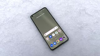 The Realme GT 2 Pro from the front