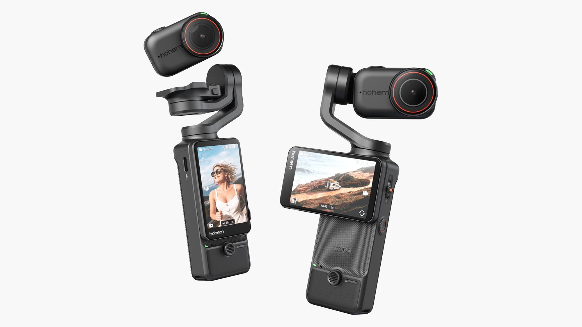 Hohem Eyepic 2-in-1 Pocket Gimbal Camera