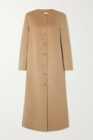 Martil wool and cashmere-blend coat