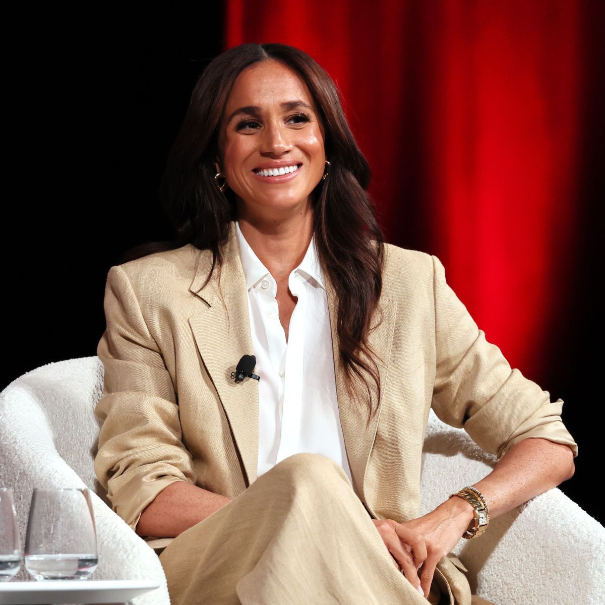 The Duchess of Sussex speaks at the 2025 TIME1OO Summit