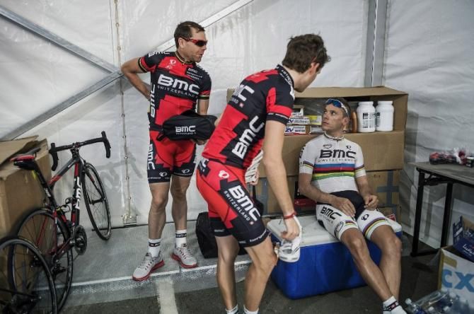 Cadel Evans and Philippe Gilbert join the BMC team for Tour of Oman