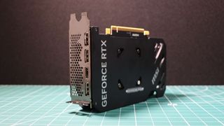 Nvidia GeForce RTX 4060 video outputs and backplate