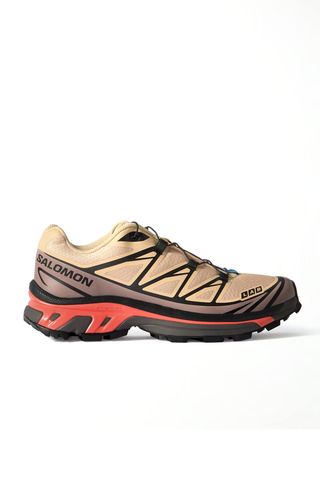 Salomon, Xt-6 Rubber-Trimmed Mesh Sneakers