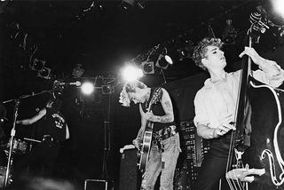 The Stray Cats onstage