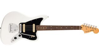 Fender II Player Jaguar guitar in Polar White