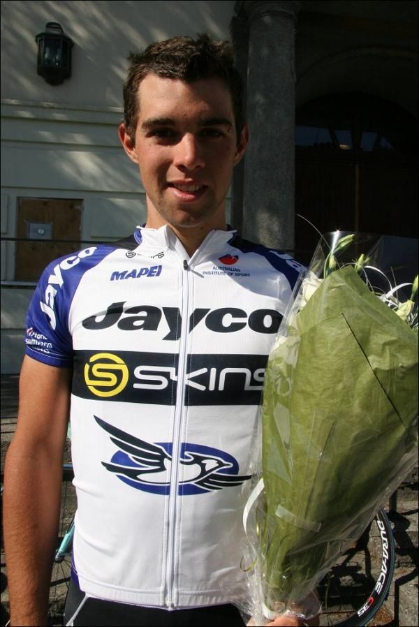 Stage two winner Michael Matthews (Team Jayco - Skins)