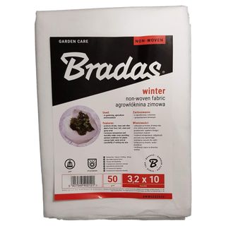 Bradas Heavy Duty 50gsm Plant Protection Fleece on white background