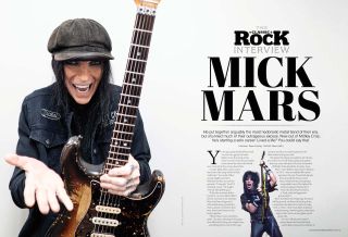 Mick Mars in Classic Rock magazine
