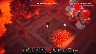 Minecraft Dungeons Boss Redstone Monstrosity