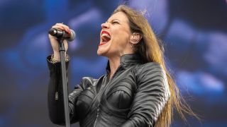 Floor Jansen onstage in 2026
