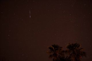 Lyrid Meteor Over Tucson, Arizona