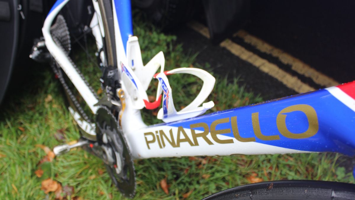 Gold Pinarello decals
