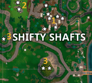 Fortnite Battle Royale - All Chest Locations Shifty Shafts