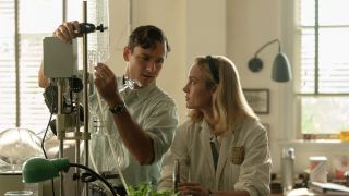 Brie Larson and Lewis Pullman on Lessons in Chemistry