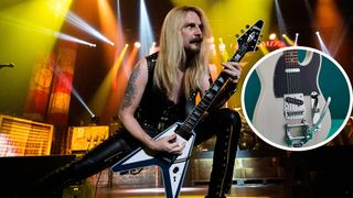Richie Faulkner: the Judas Priest guitarist used a Telecaster for his clean tone on Firepower