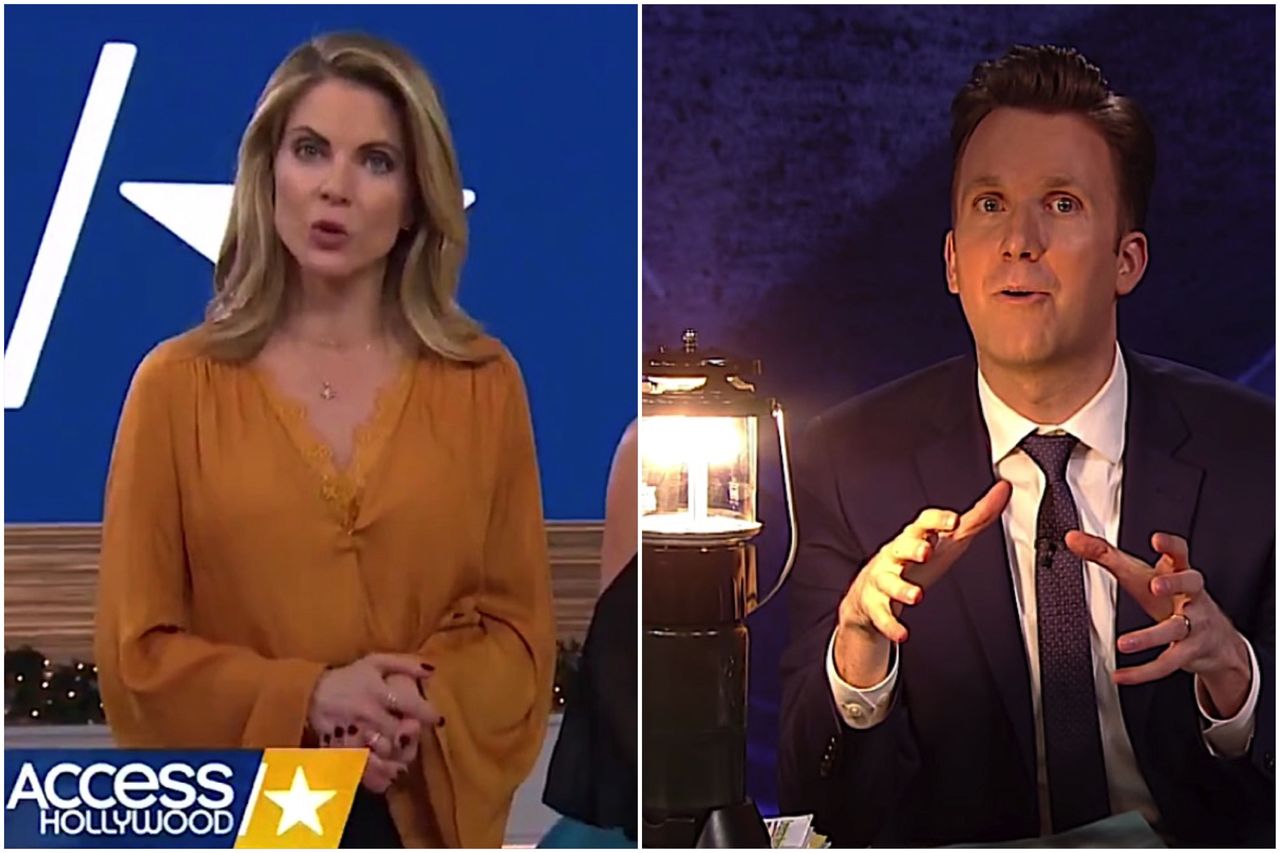 Natalie Morales and Jordan Klepper disagree on the Access Hollywood tape