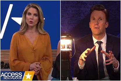 Natalie Morales and Jordan Klepper disagree on the Access Hollywood tape