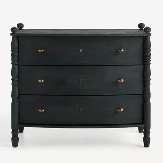 Spindle Three-Drawer Dresser