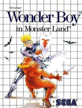 Box art for Wonder Boy in Monster Land