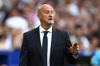 Hungary Euro 2024 squad Marco Rossi, Head Coach of Hungary, gestures during the UEFA EURO 2024 group stage match between Germany and Hungary at Stuttgart Arena on June 19, 2024 in Stuttgart, Germany. (Photo by Matthias Hangst/Getty Images)