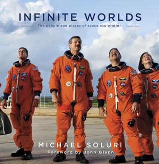 Michael Soluri’s 2014 book ’Infinite Worlds' book contains over 300 pages of photographs and first-person stories that reveal the depth of the last servicing mission to the Hubble Space Telescope.