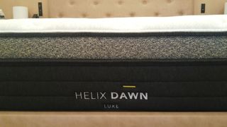 Side view of Helix Dawn Luxe mattress