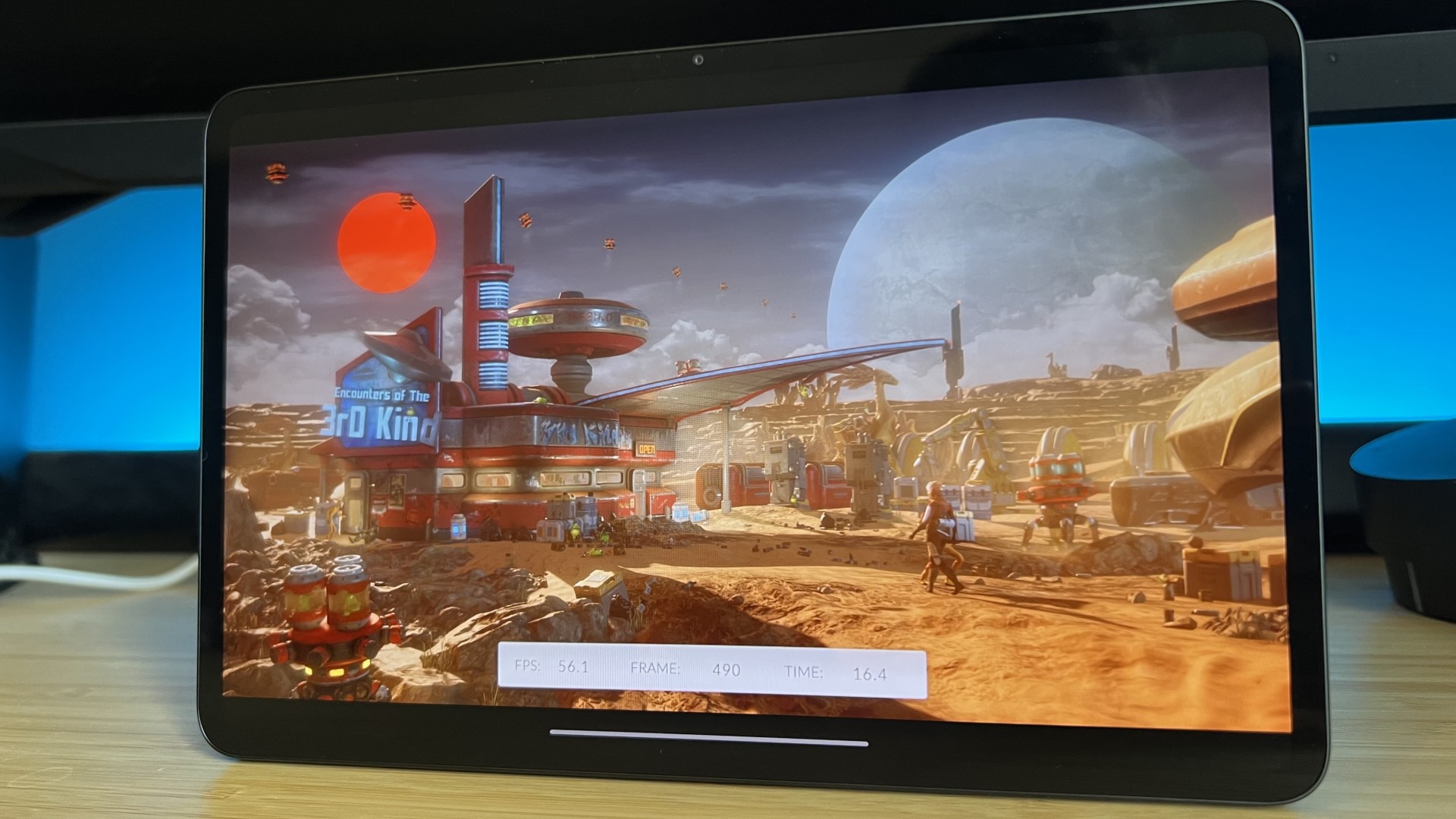 RedMagic Astra 2 gaming tablet running 3D Mark benchmarking software