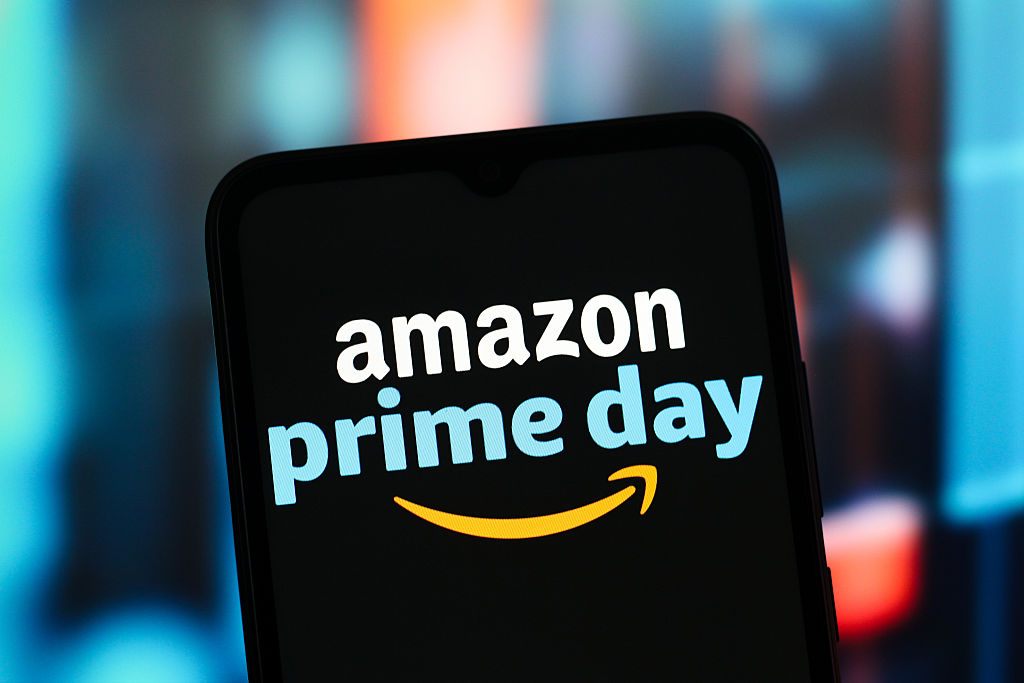 Amazon Prime Day displayed on a phone screen