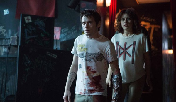 Green Room Anton Yelchin and Alia Shawkat