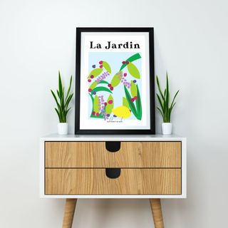 GeminiTheBrand La Jardin Wall Print