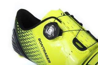 The Bontrager Spectre shoes come with a single Boa dial retention system