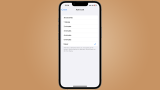 iPhone Autolock on iOS 16