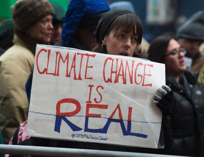 People concerned about climate change are organizing another march on Washington.