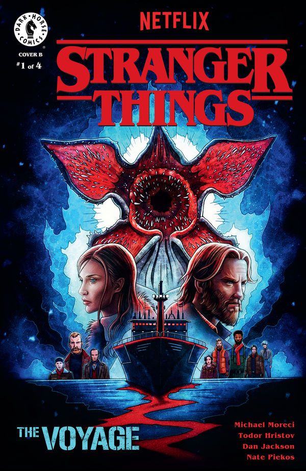 Covers for Stranger Things: The Voyage #1.