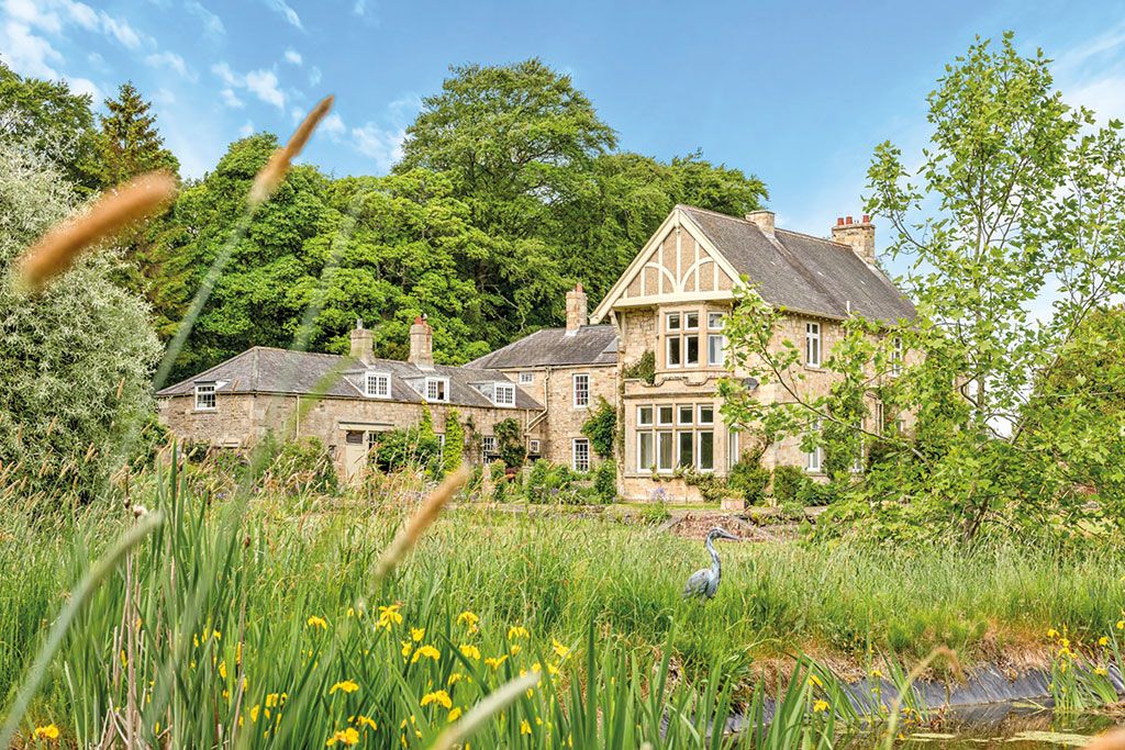 Houses for sale with wildlife ponds: Loughbrow House, Hexham, Northumberland
