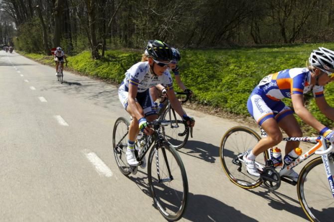 Emma Johansson (Orica - AIS) won the climber's prize of the day