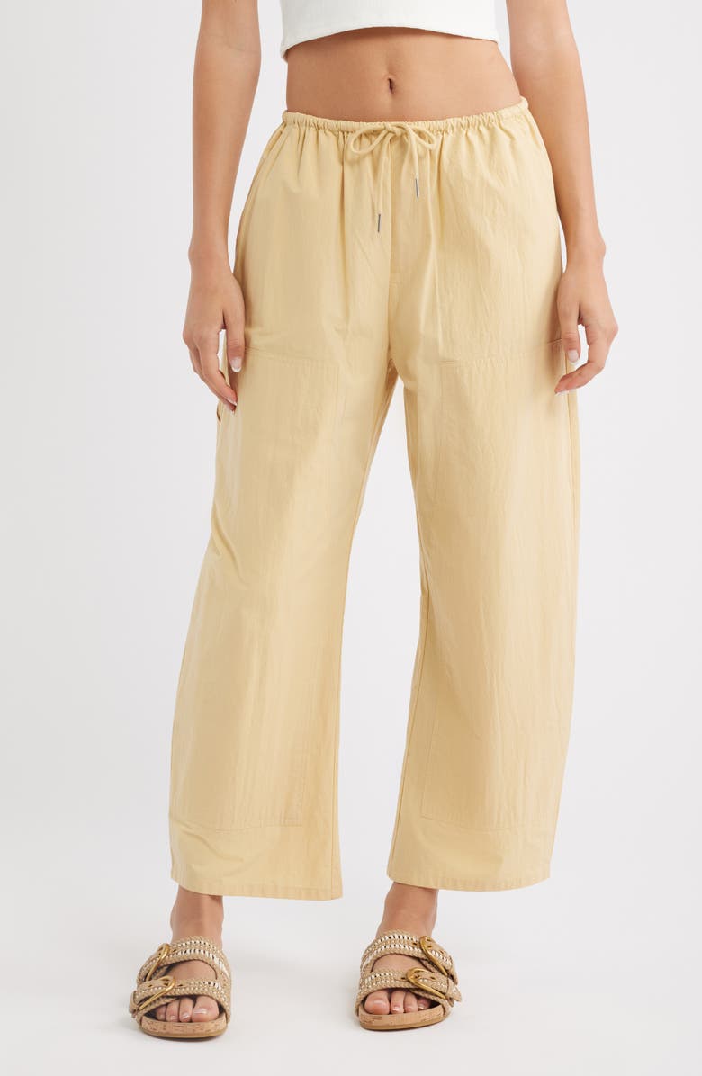 Theo Cotton Drawstring Pants