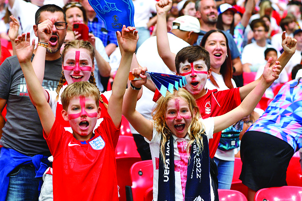 England football fans