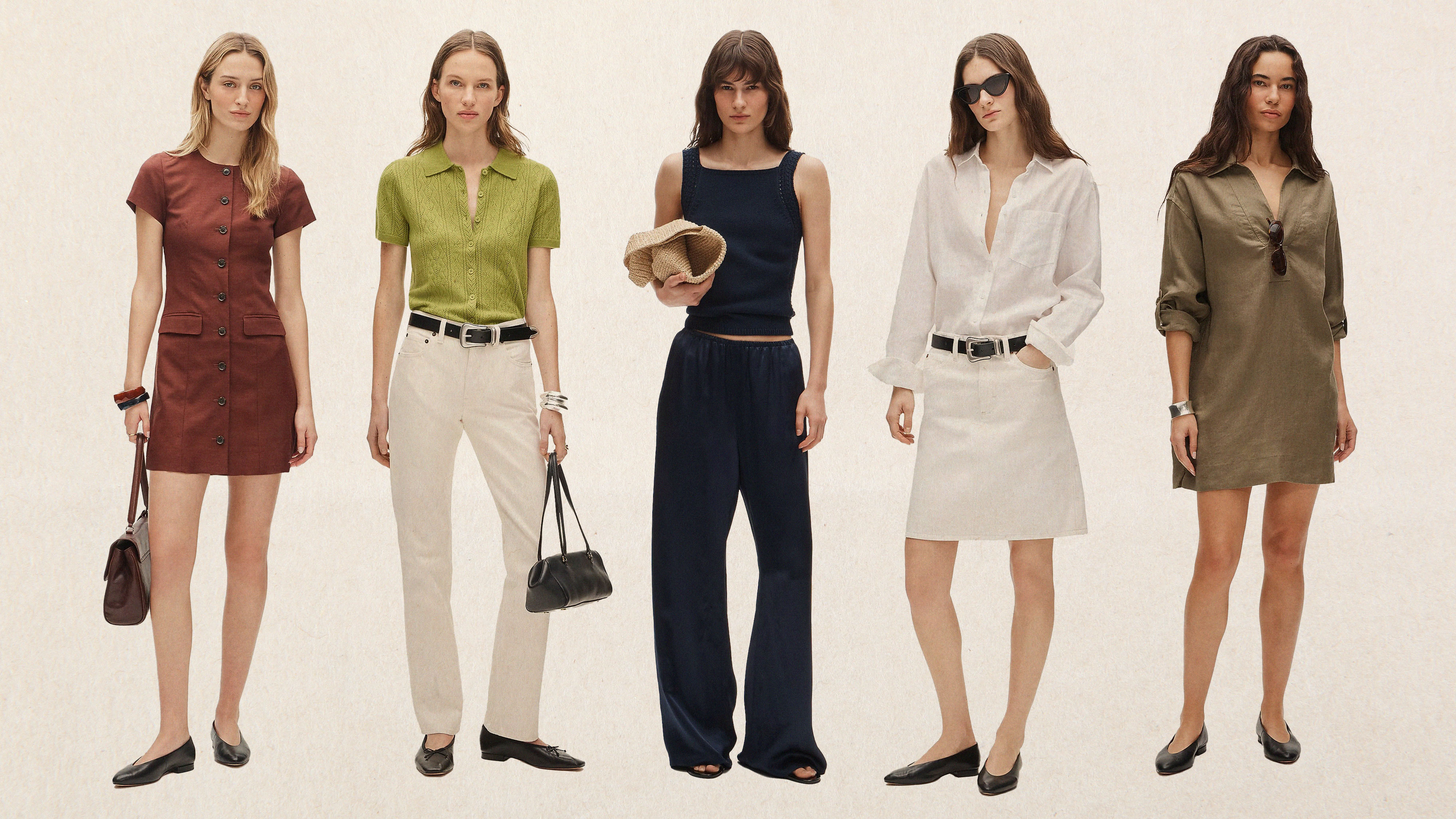 Collage of J.Crew E-Commerce Images